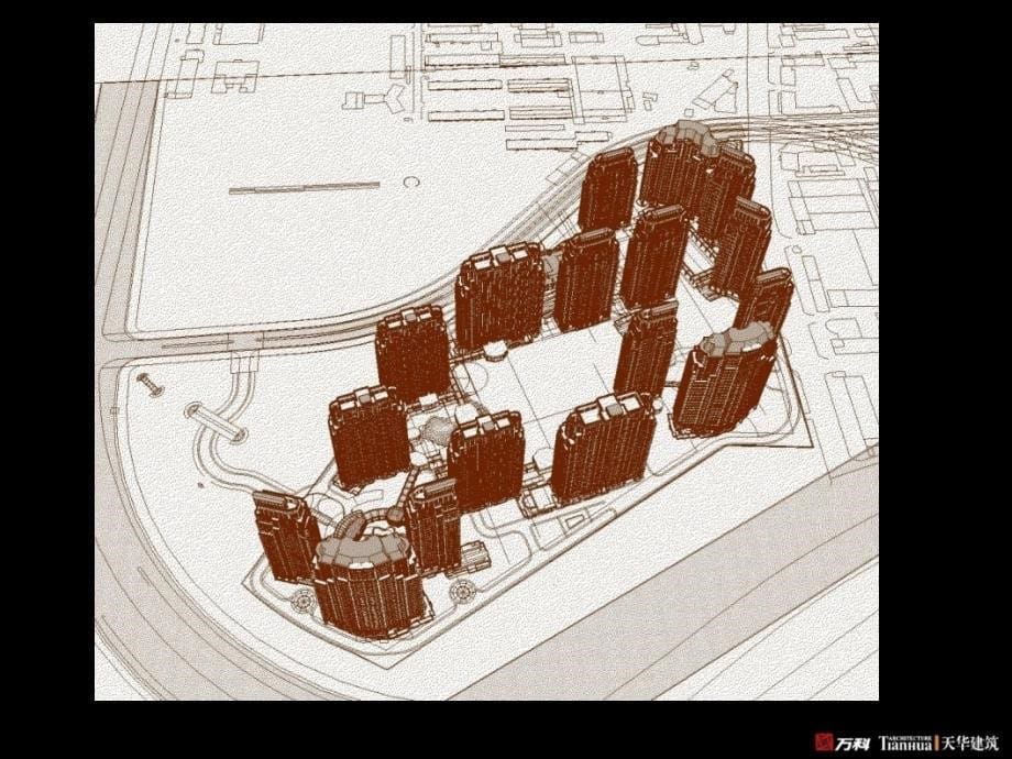 高层新中式风格塔式住宅楼建筑设计方案_第5页