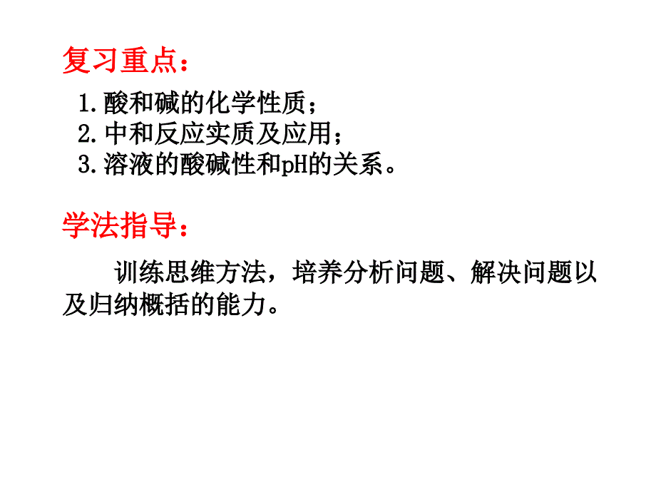 第七单元复习酸和碱的化学性质鲁教版九年级下册化学课件共34张PPT_第3页