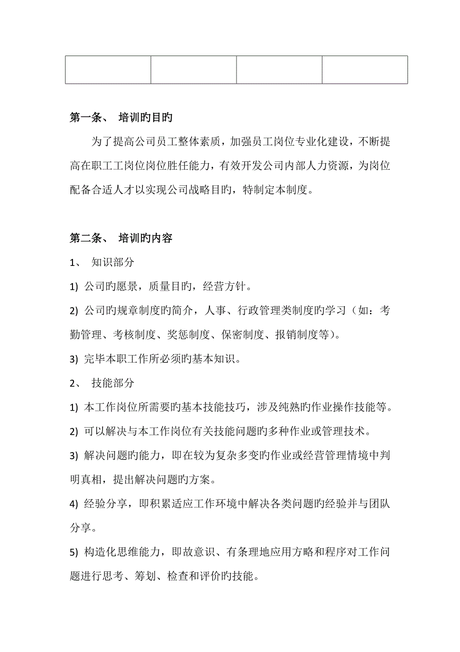 计算机软件开发有限公司培训新版制度完整版_第2页