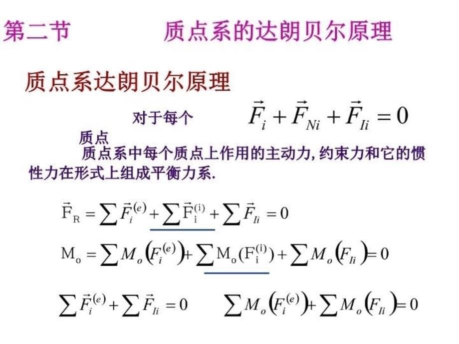 最新十四章节达朗贝尔原理ppt课件_第5页