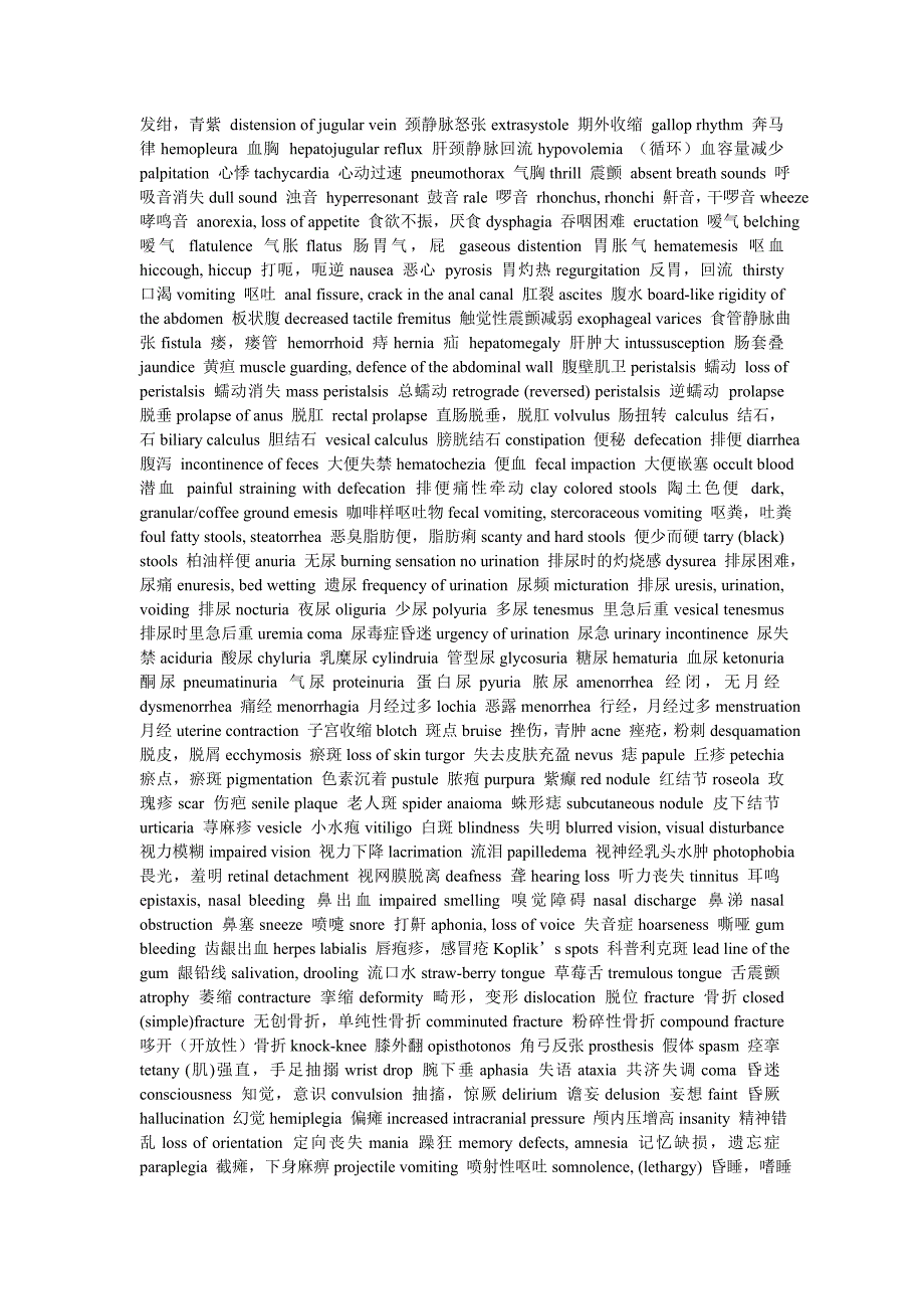 常用医学词汇.doc_第2页