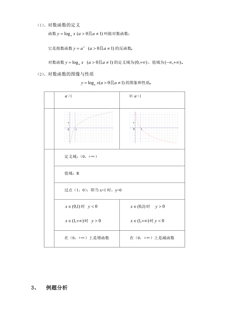 高一对数函数知识点总复习_第2页