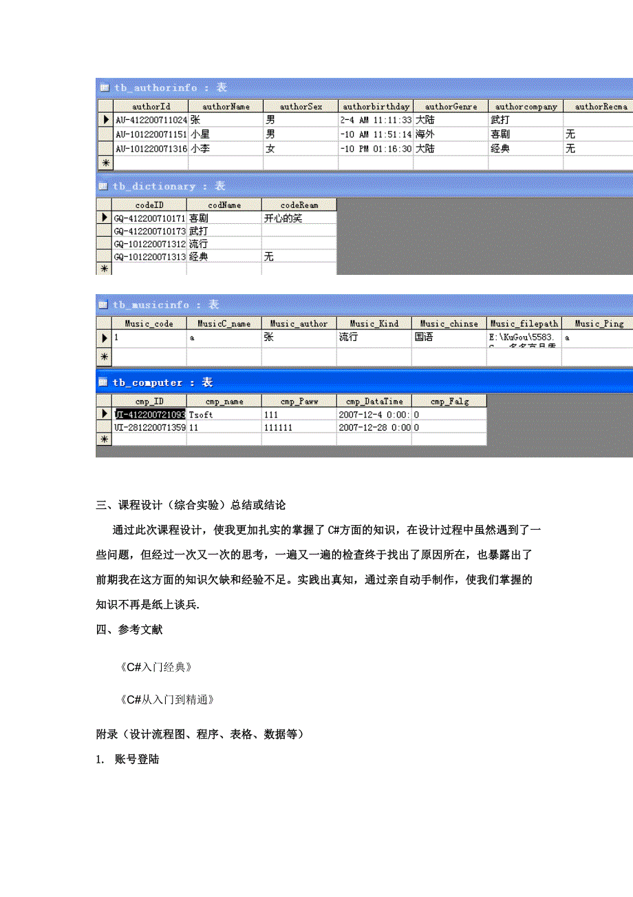 华北电力大学科技学院软件综合实验KTV点歌系统_第4页