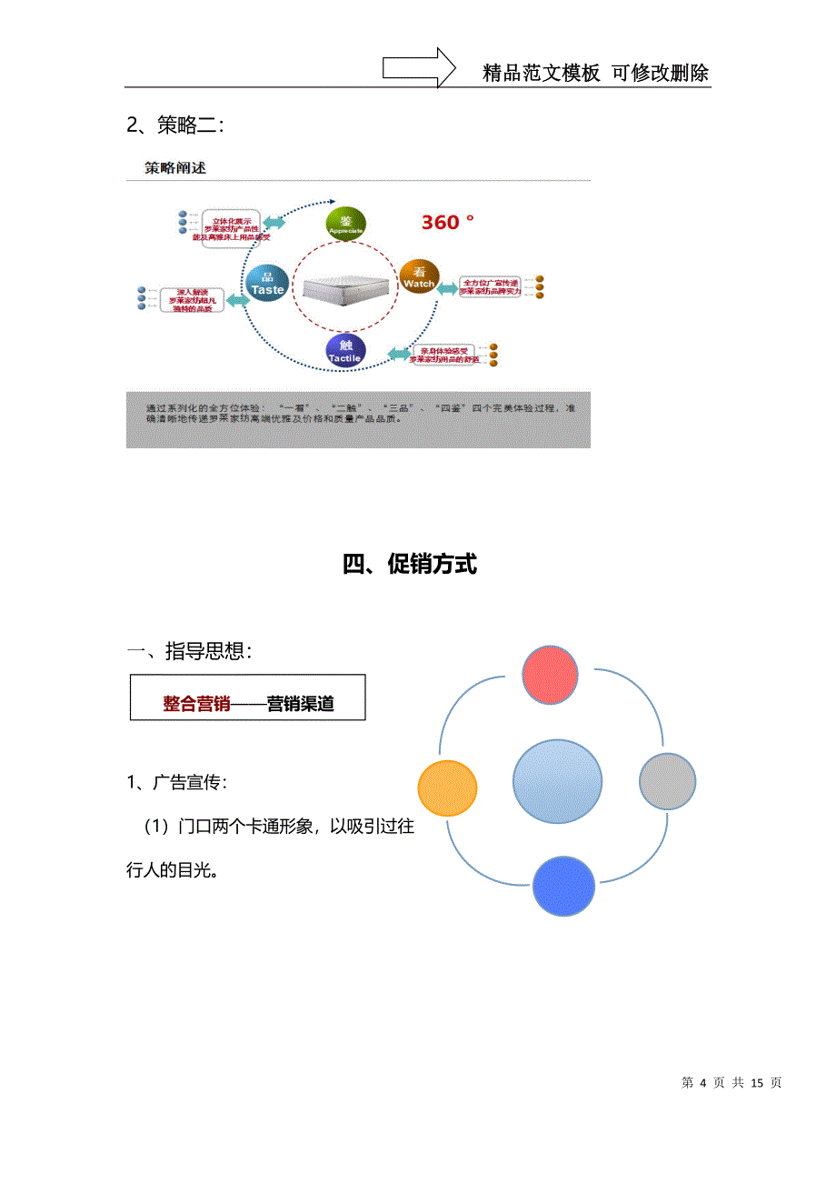 罗莱家纺夏季促销执行方案1_第4页