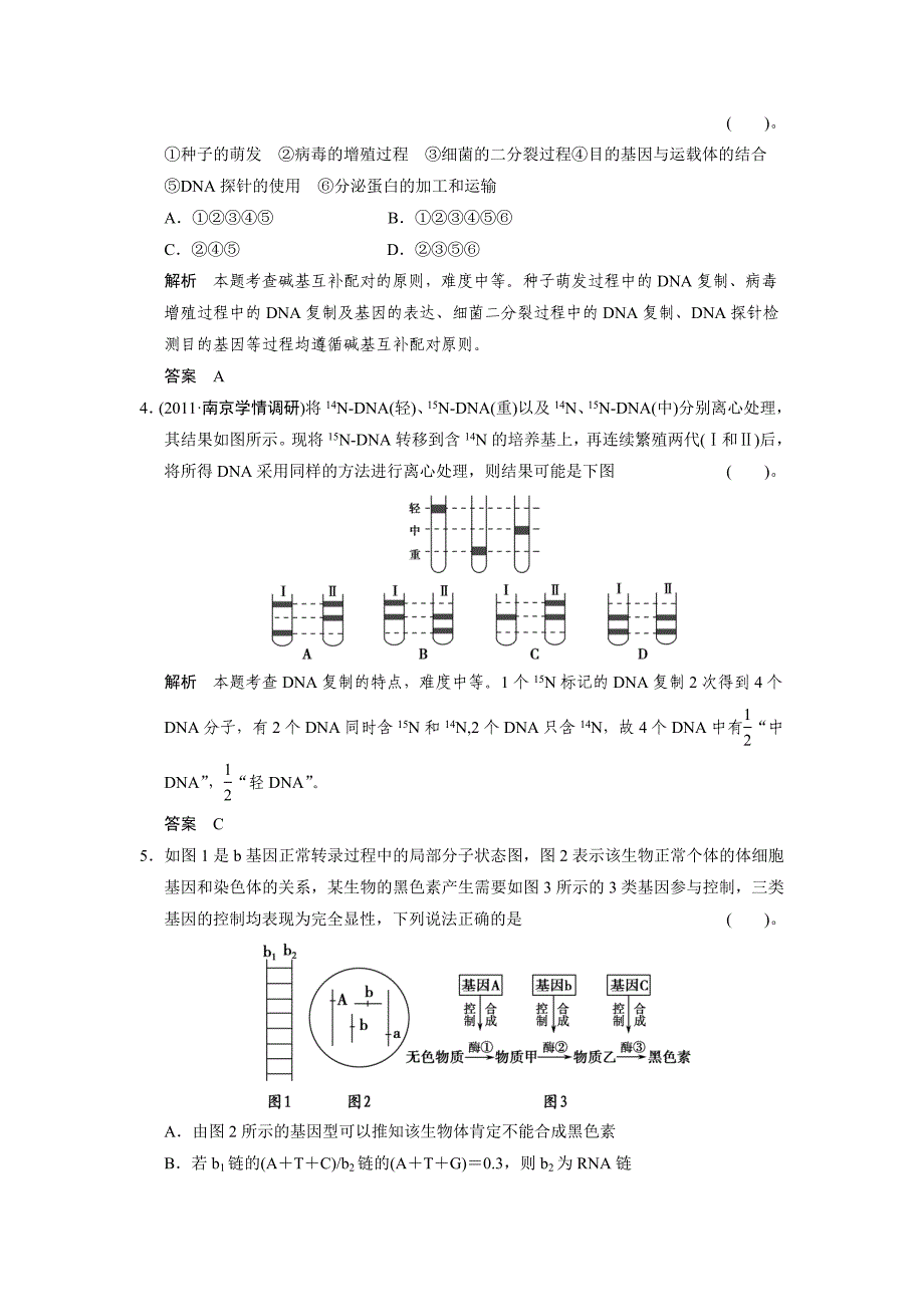 1-4-1第1讲遗传的分子基础.doc_第2页