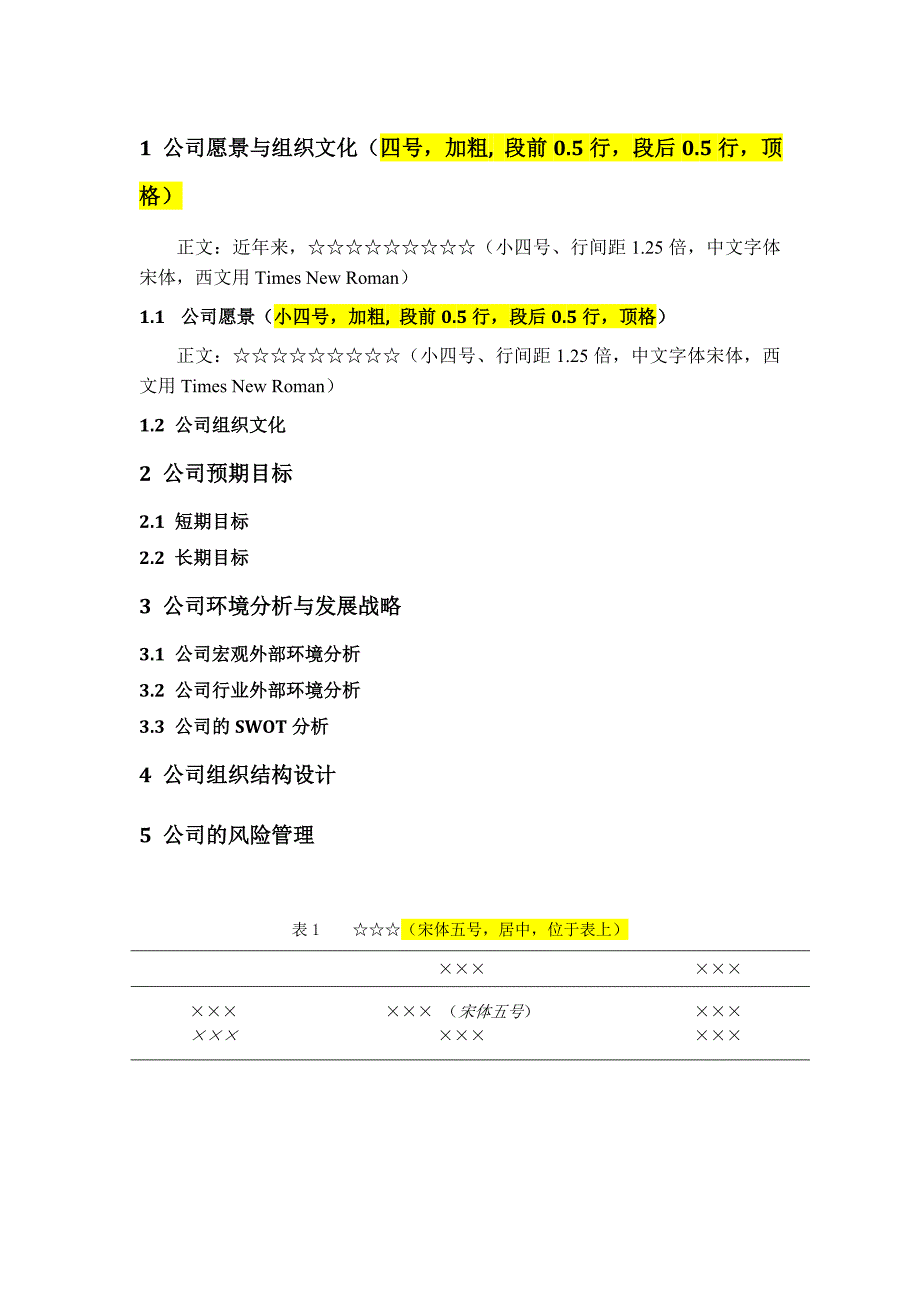 管理学课程大作业模板_第4页