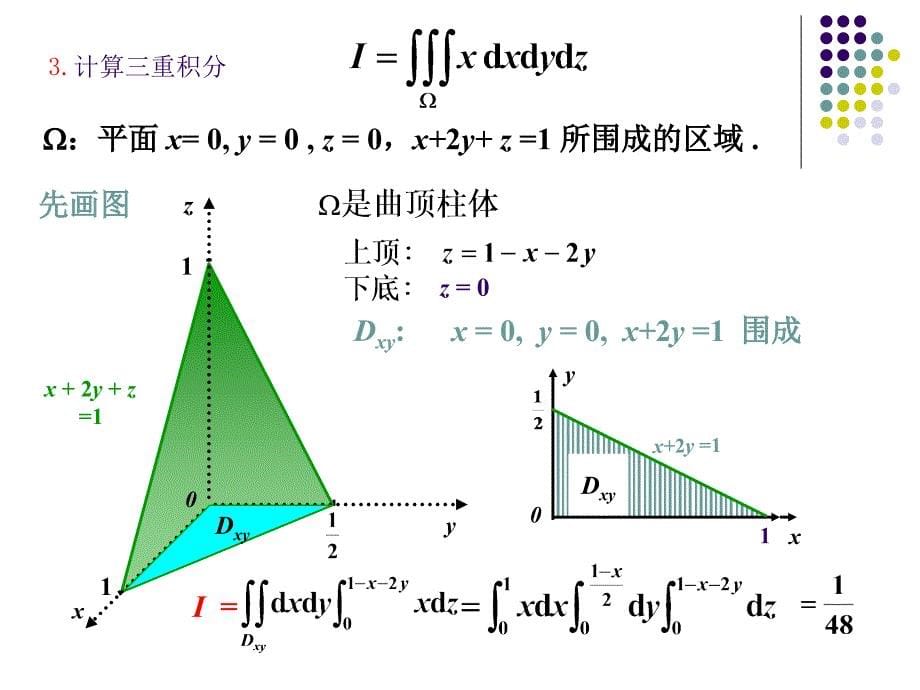 直角坐标系下三重积分的计算_第5页