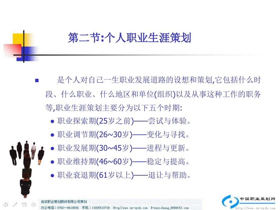 大学生职业生涯规划和职业心态调整讲座课件_第5页