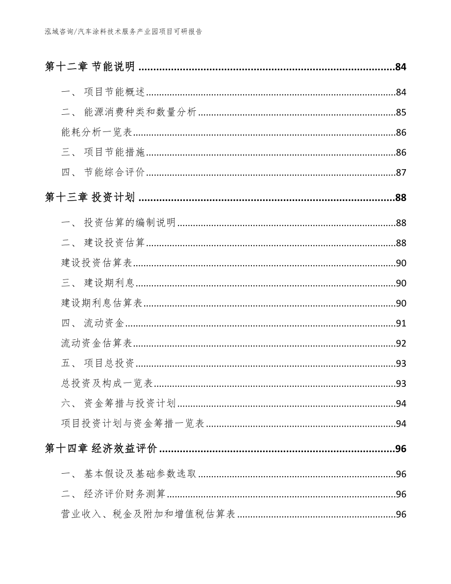 汽车涂料技术服务产业园项目可研报告_第4页