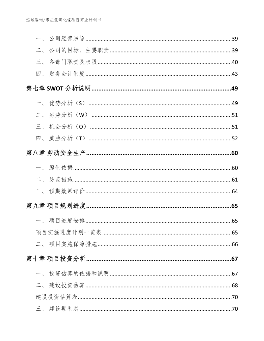 枣庄氢氧化镍项目商业计划书范文_第4页