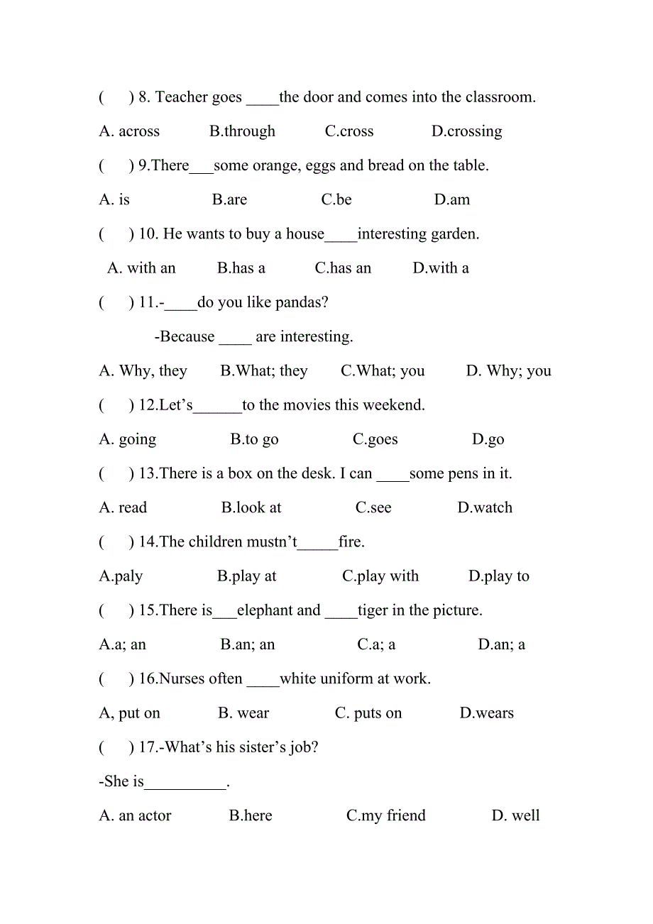 七年级下英语1—4单元测试.doc_第3页