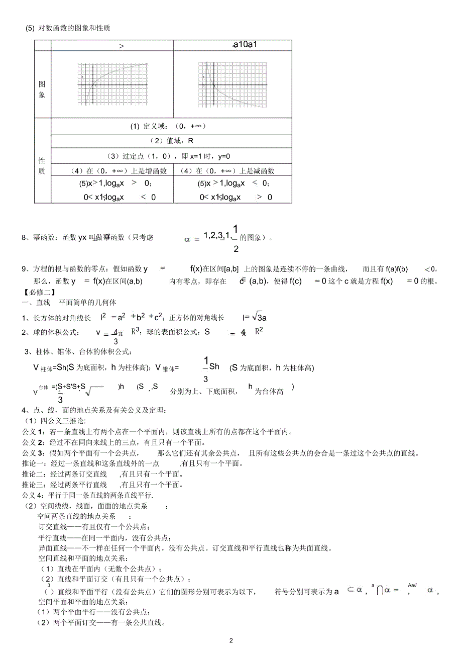 版高中数学学业水平考试知识点.docx_第2页