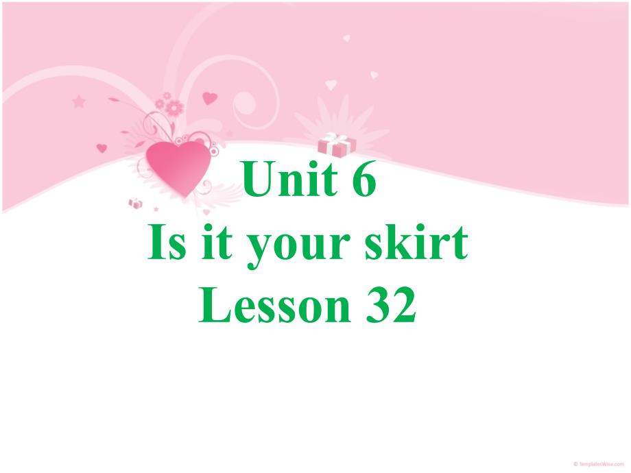 三年级下册英语课件Unit6IsthisyourshirtLesson322人教精通_第1页