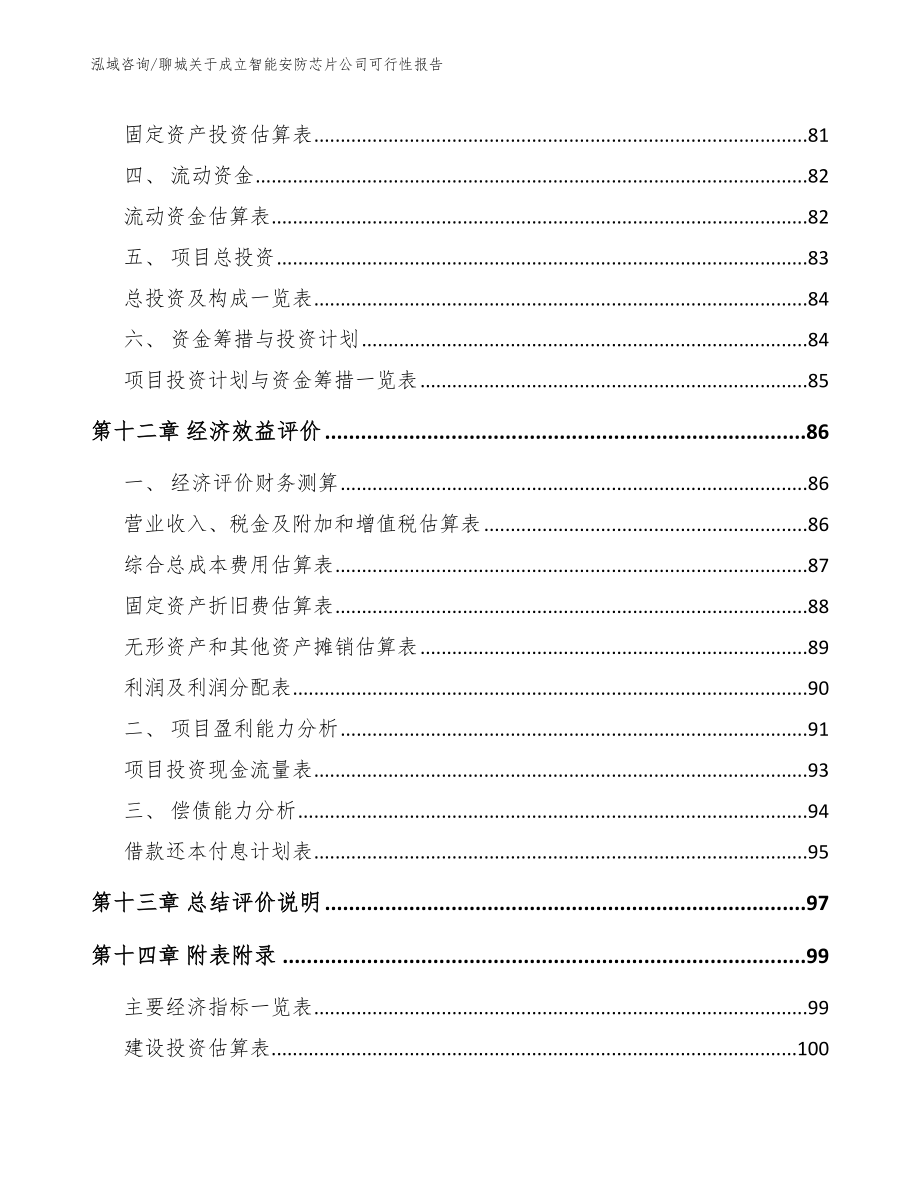 聊城关于成立智能安防芯片公司可行性报告参考模板_第5页