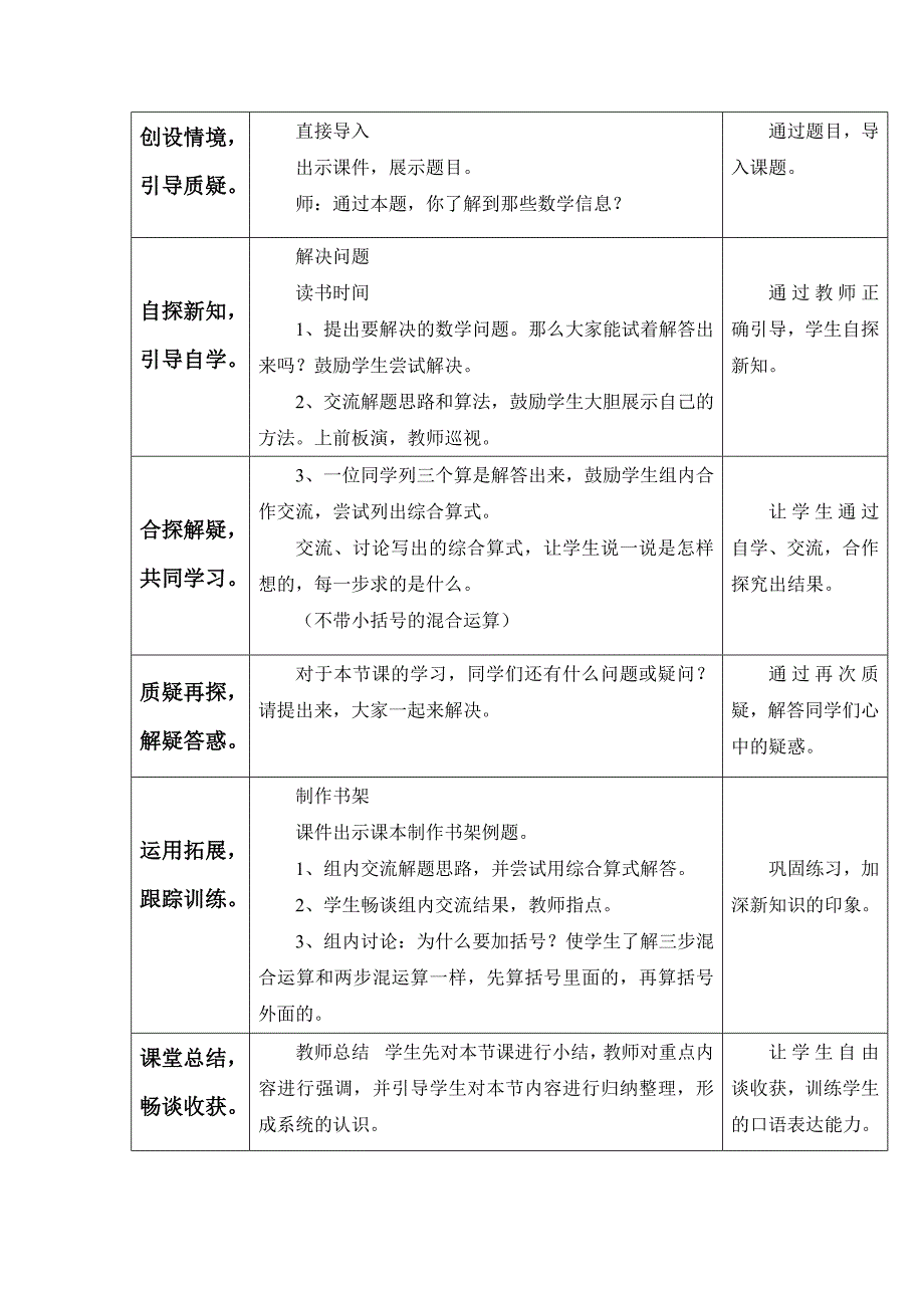 滦州市雷庄镇曹各庄小学课时备课教学设计专用笺.doc_第2页