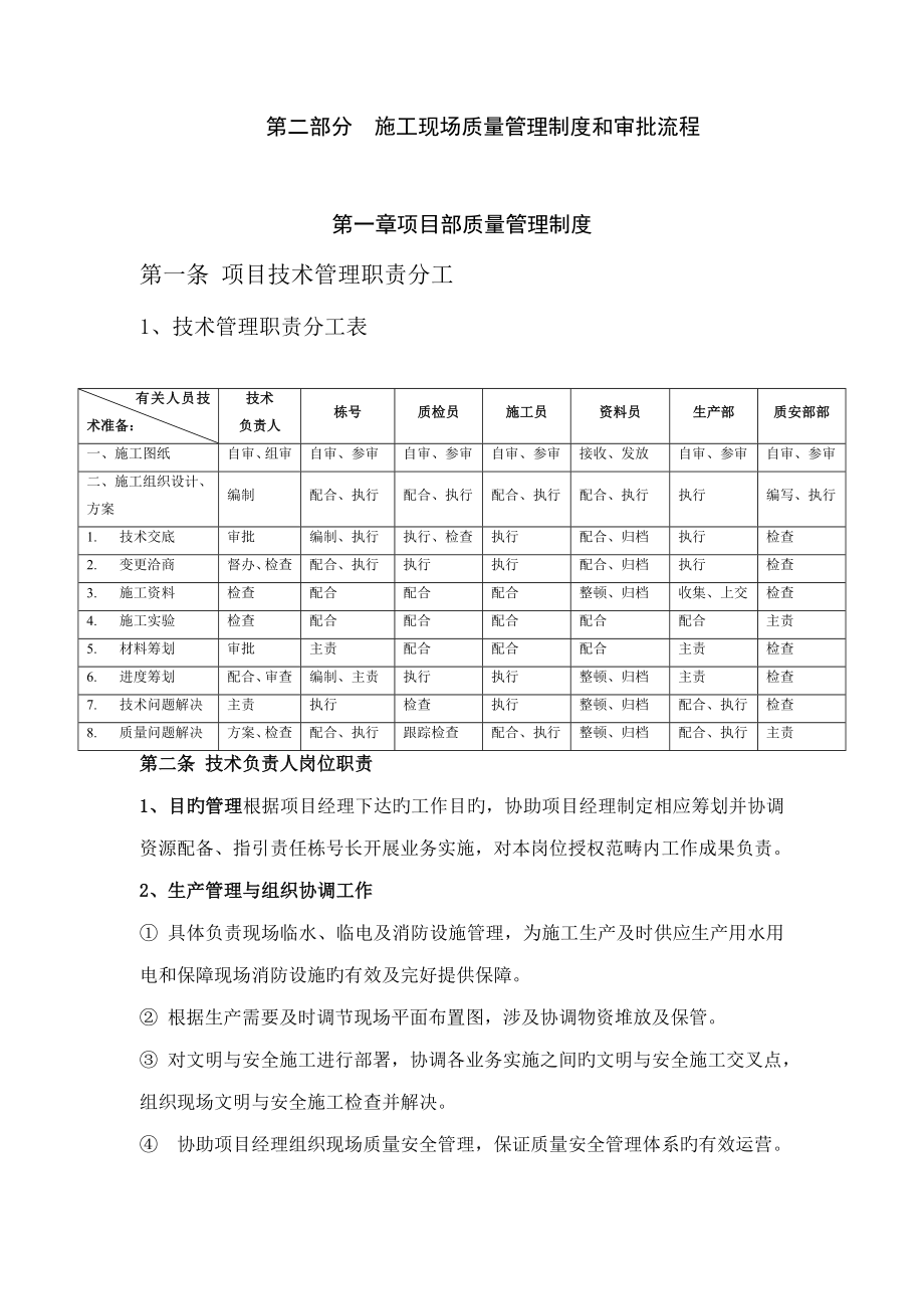 施工现场管理制度和审批流程_第1页