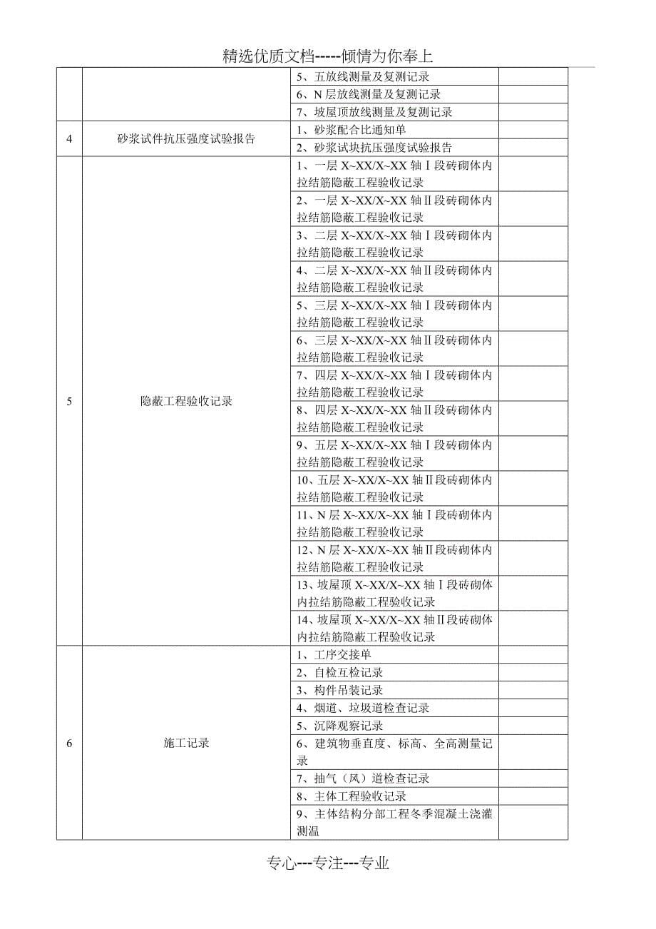 施工技术资料管理编制计划_第5页