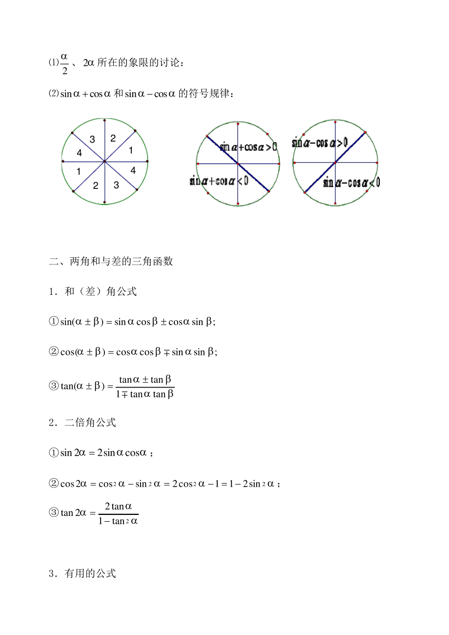 三角函数基础知识整理_第2页