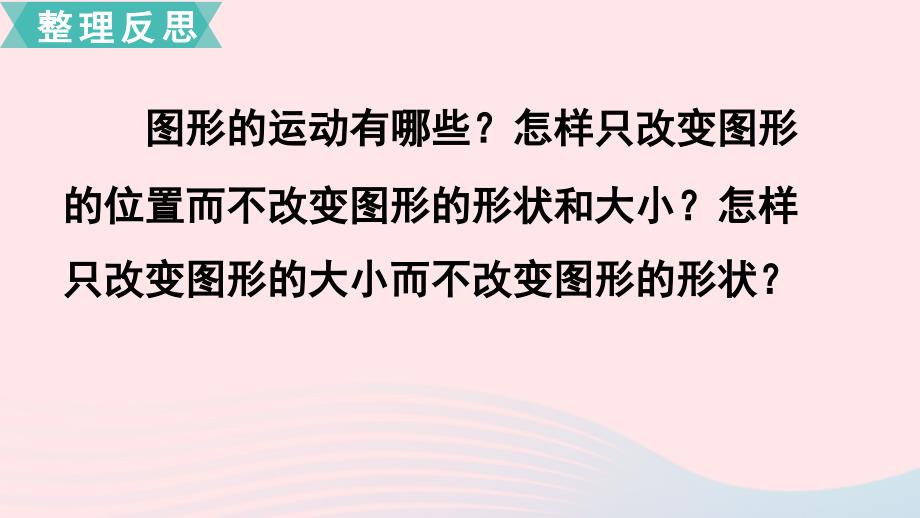 六年级数学下册第七单元总复习2图形与几何第8课时图形的运动课件苏教版_第2页