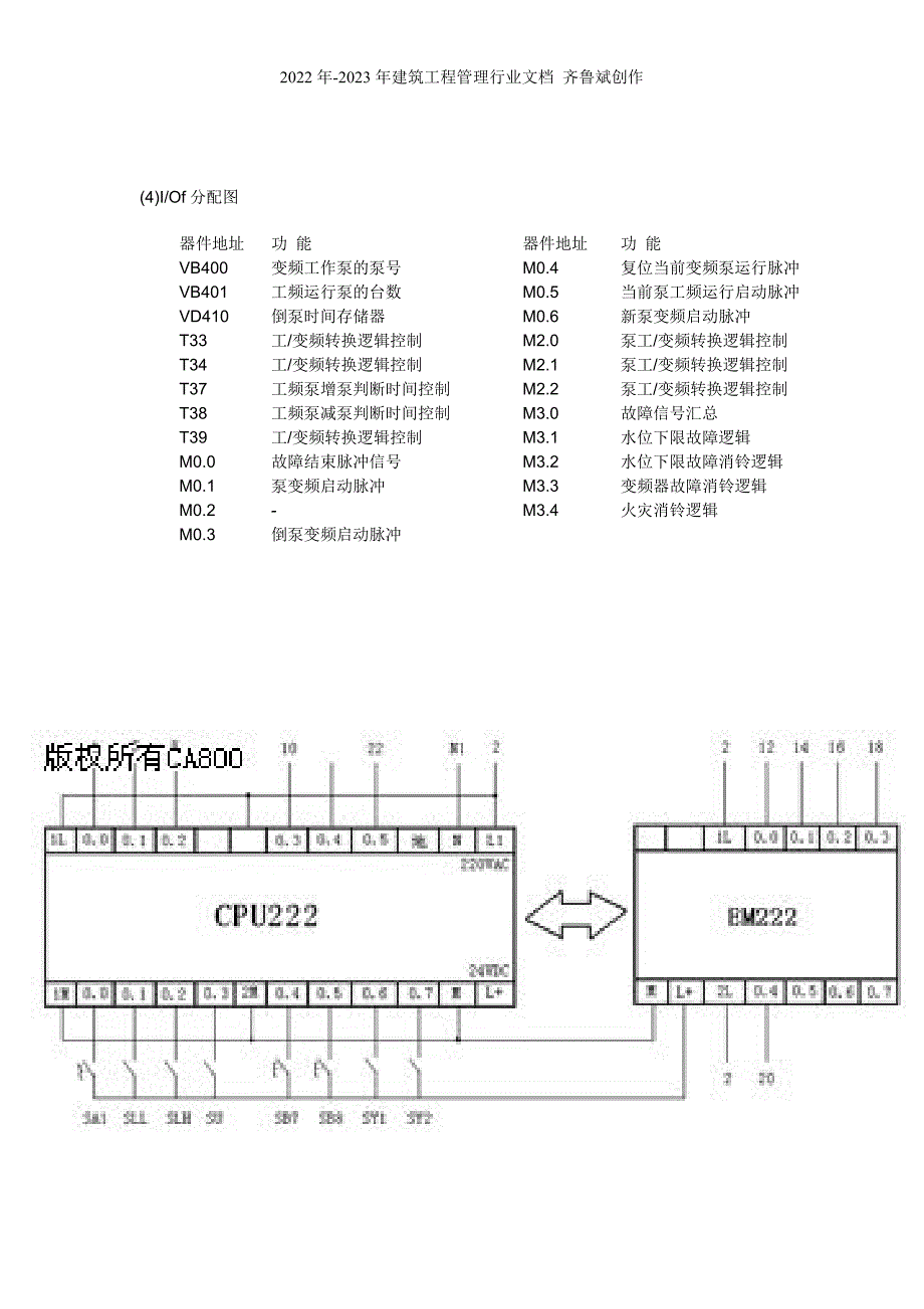 PLC+风光变频器的小区恒压供水控制应用实例(二)_第3页