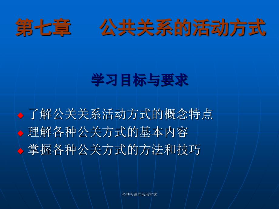 公共关系的活动方式课件_第1页