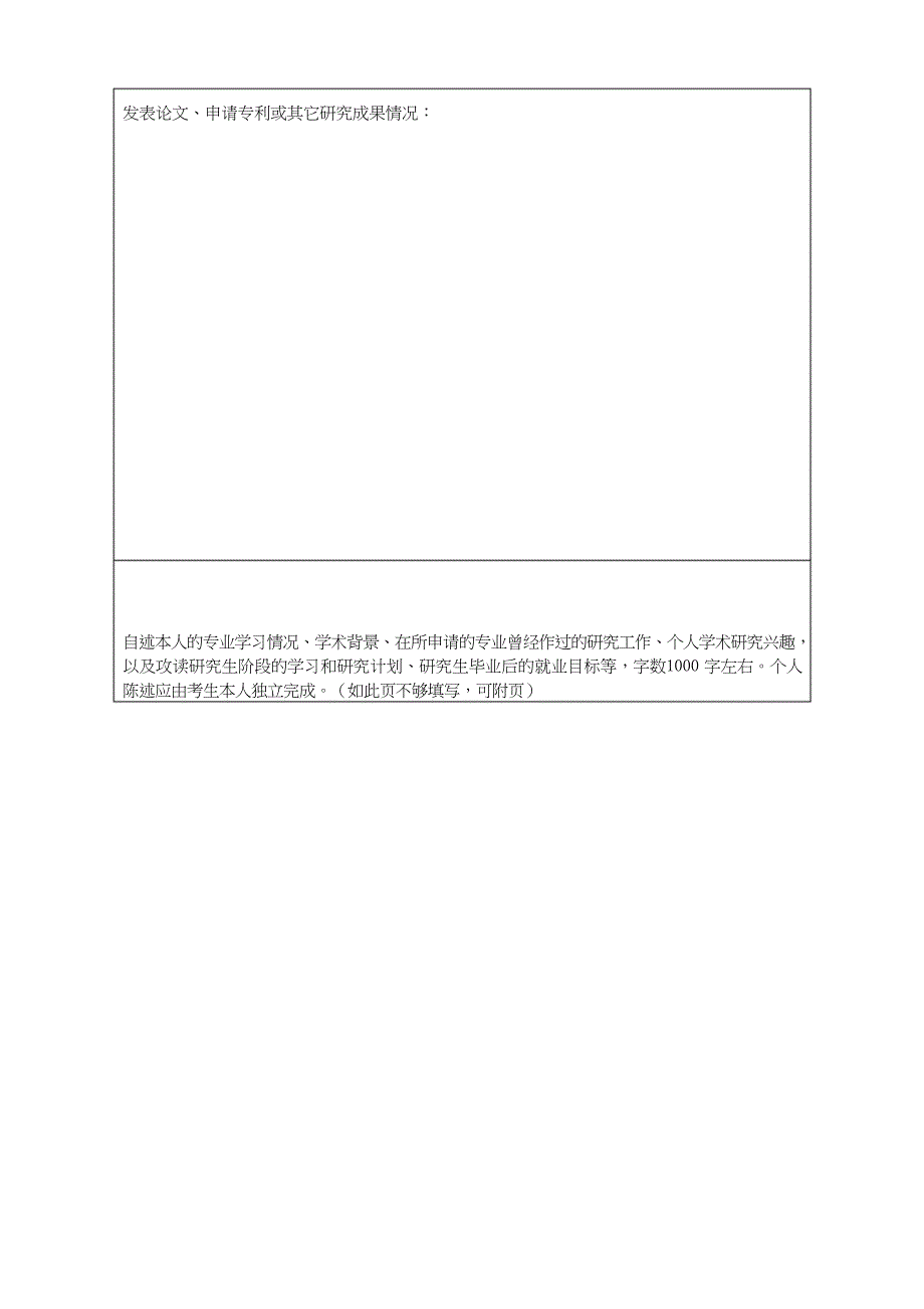 博士申请简历表_第3页