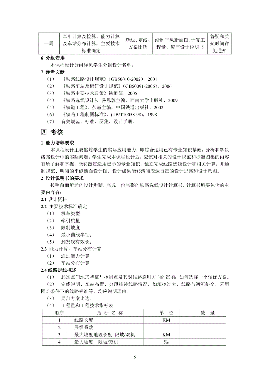 铁路选线课程设计任务书.doc_第5页