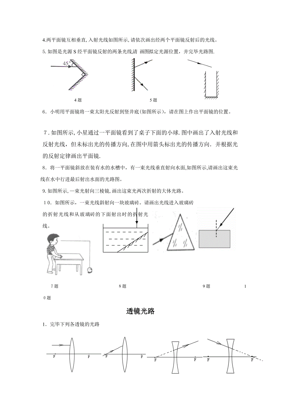 初中物理作图专题_第2页