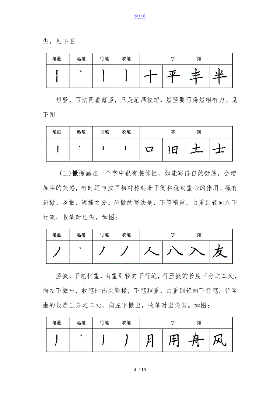 钢笔地运笔方法_第4页