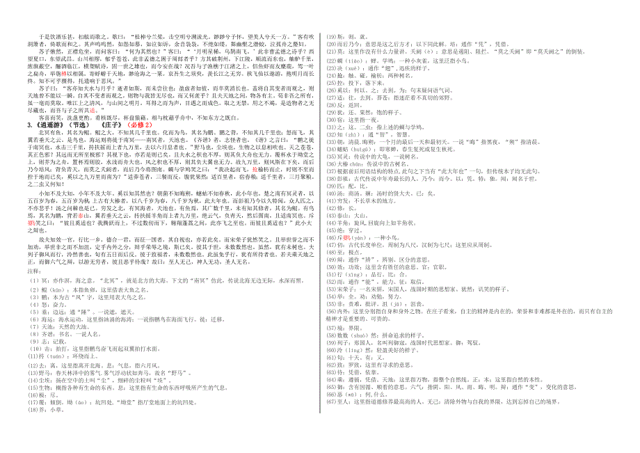 2016年全国卷高考背诵（64篇）（人教版）_第2页