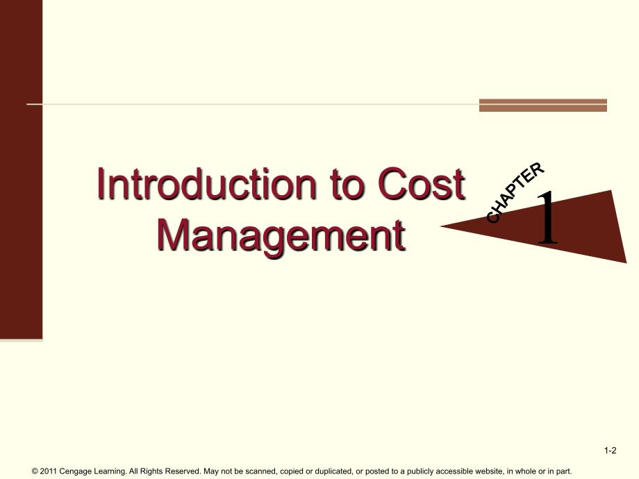 成本会计英文版课件：ch01 Introduction to Cost Accounting_第2页