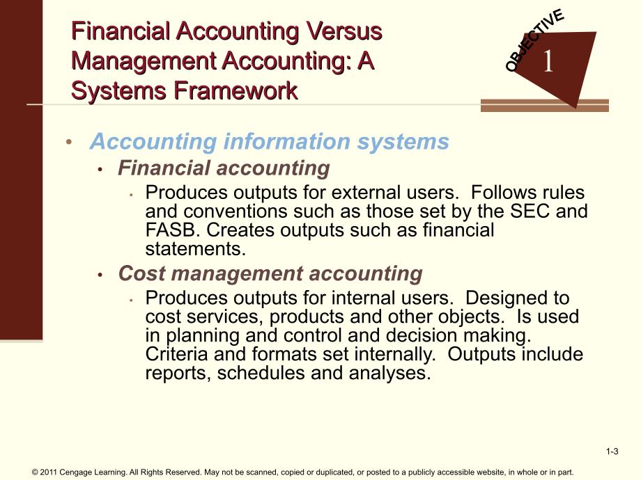 成本会计英文版课件：ch01 Introduction to Cost Accounting_第3页