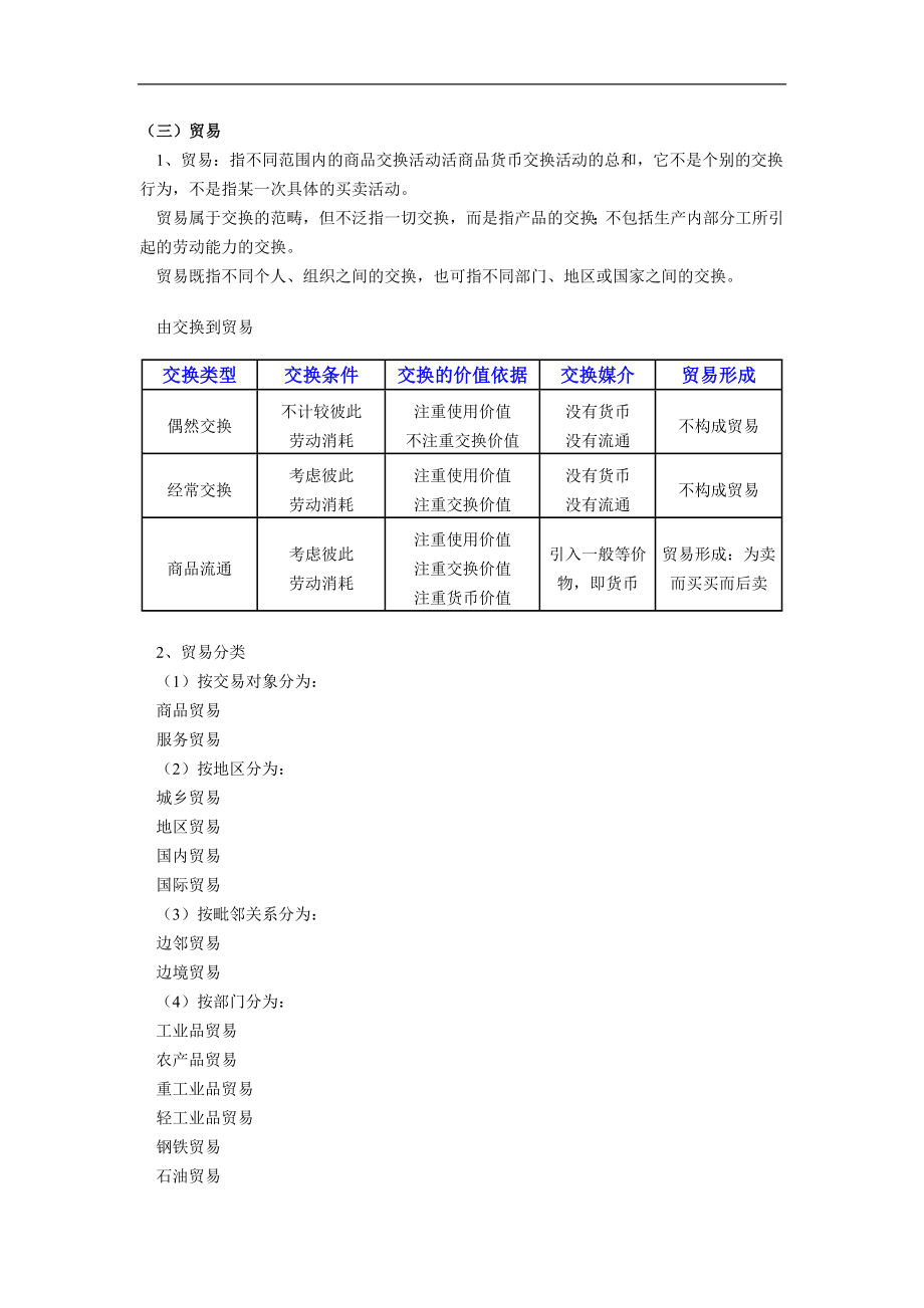 MBA贸易经济学培训讲义_第4页