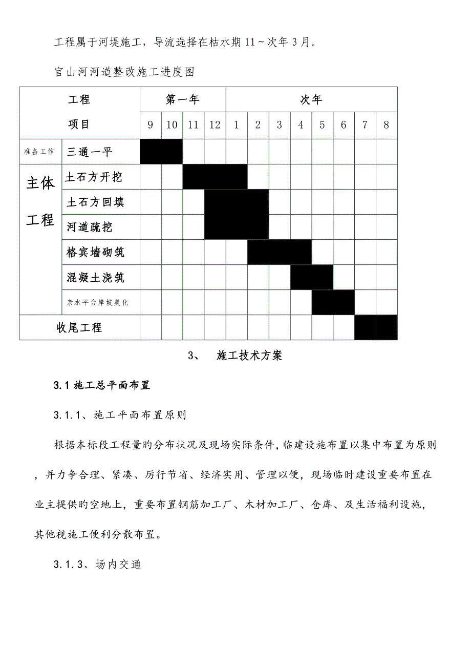 河道治理施工方案_第3页