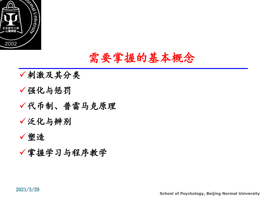 理解行为主义学习理论优秀课件_第3页