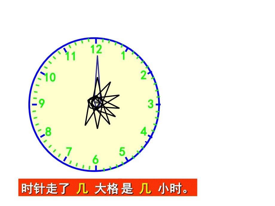 苏教版二年级数学下认识时分_第5页