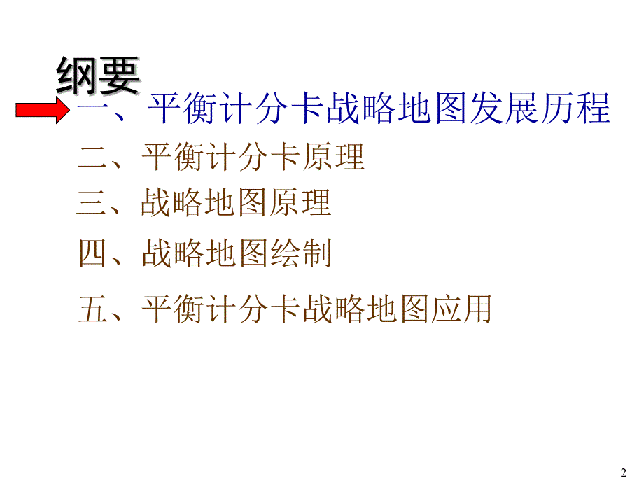 平衡计分卡战略地图统帅中国企业战略执行课件_第2页