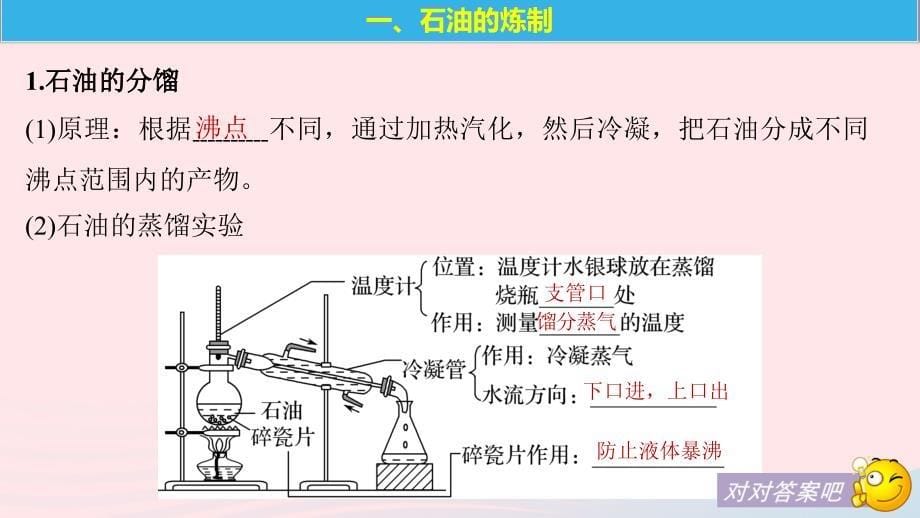 高中化学专题3有机化合物的获得与应用第一单元化石燃料与有机化合物第2课时石油炼制乙烯课件苏教必修2_第5页