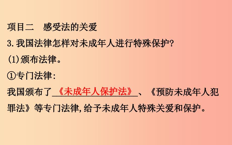 七年级道德与法治下册 第四单元 走进法治天地 第十课 法律伴我们成长 第1框 法律为我们护航教学 新人教版.ppt_第5页