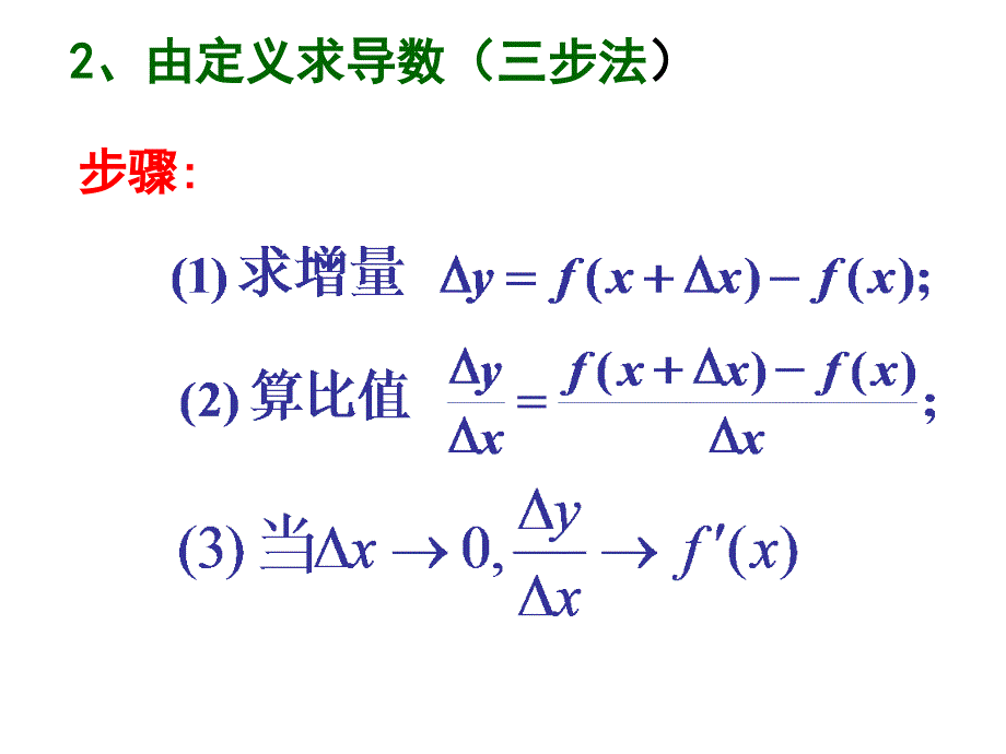 基本初等函数的导数公式及四则运算ppt课件_第3页