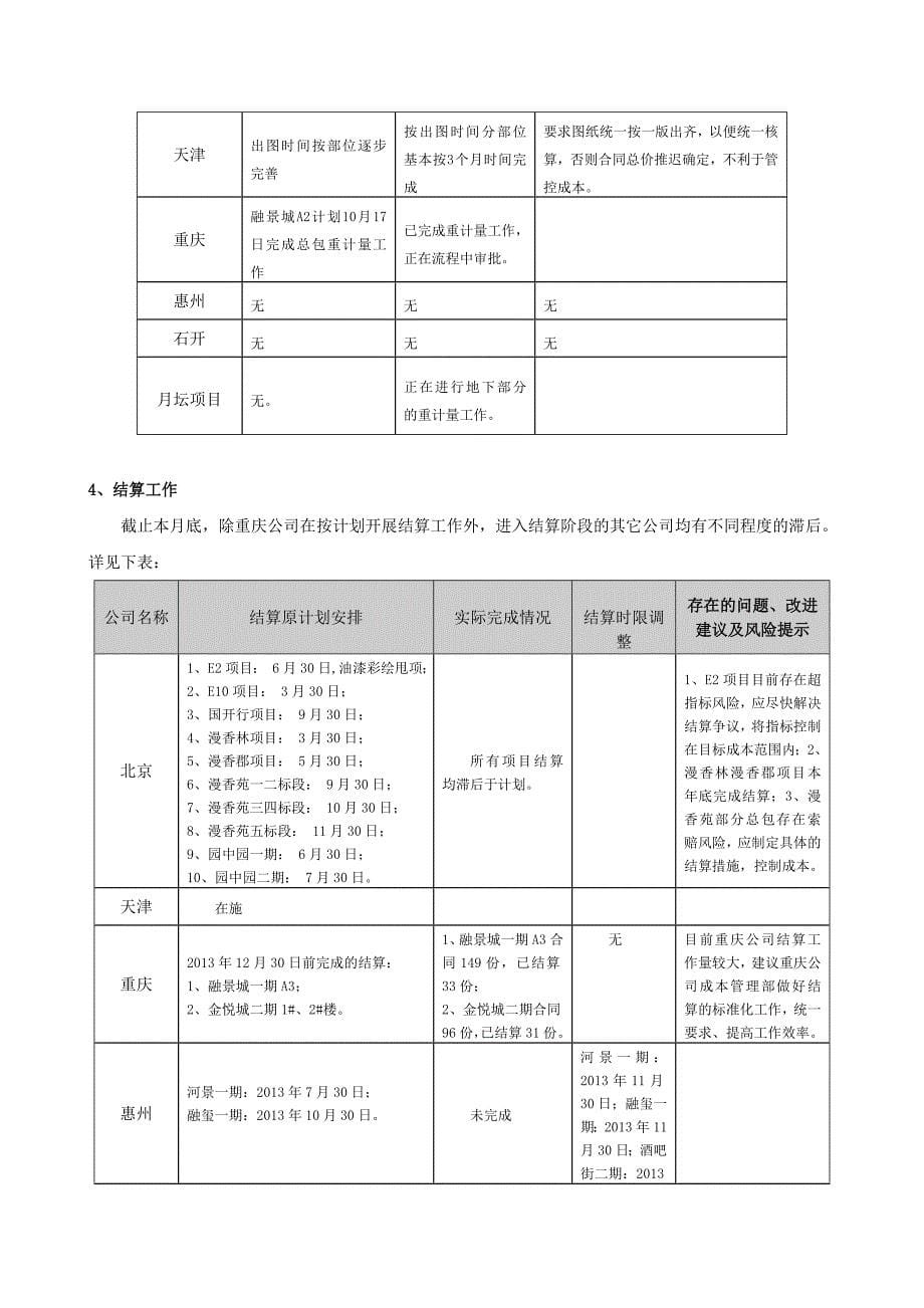 成本管理10月月度评估_第5页