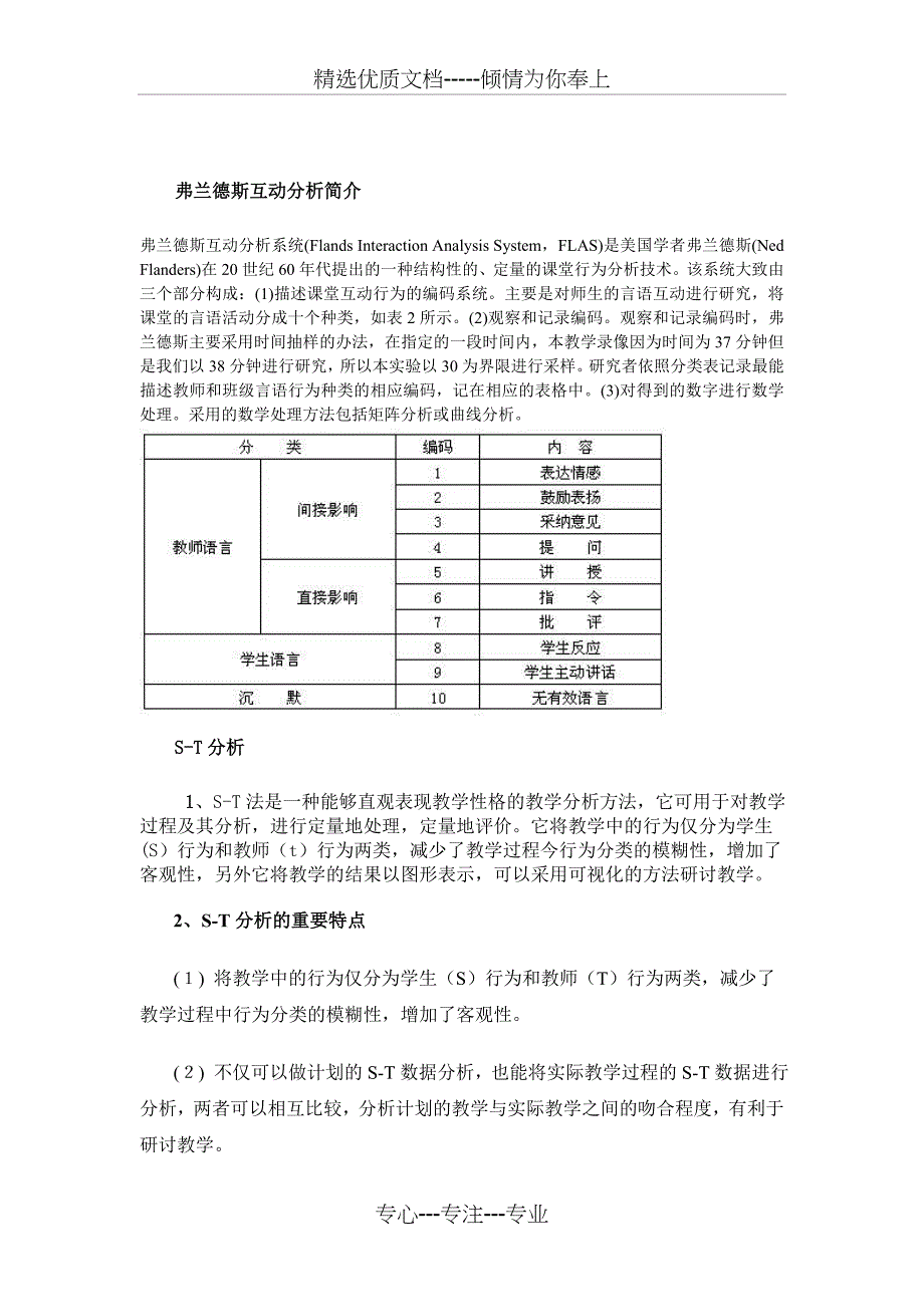 弗兰德斯互动分析简介_第1页