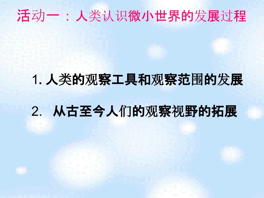 六年级科学下册课件1.8微小世界和我们221教科版共15张ppt_第2页