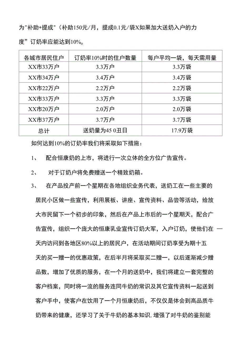 恒康乳业外埠销售操作方案_第2页