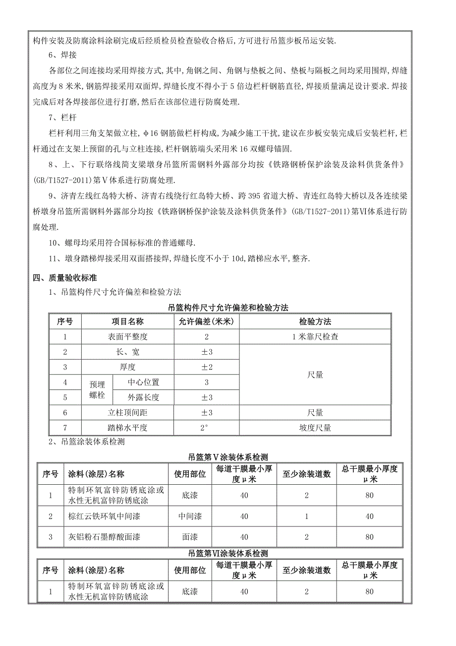 高速铁路桥梁吊篮施工技术经验交底[全面]_第3页