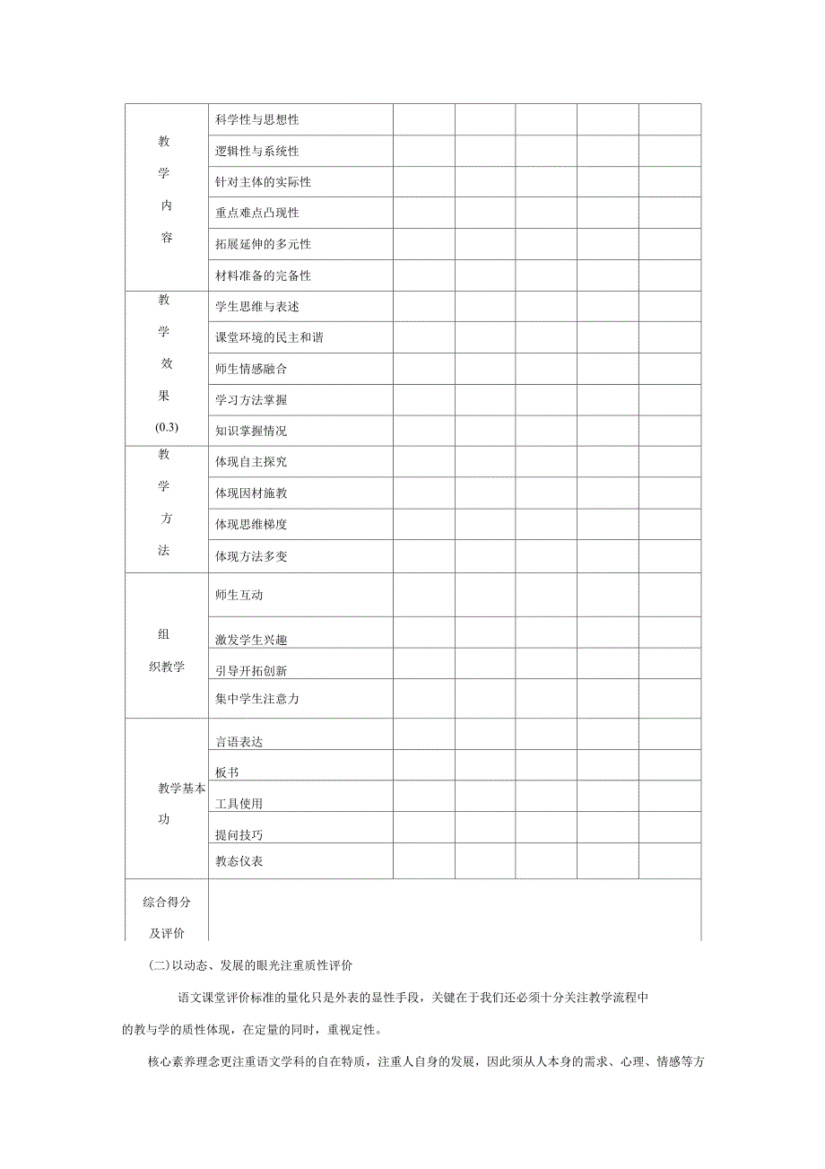 核心素养理念下的语文课堂评价标准_第3页