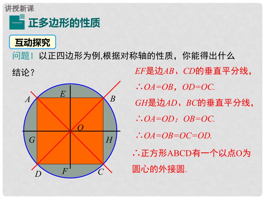 九年级数学下册 24.6.2 正多边形的性质课件 （新版）沪科版_第4页