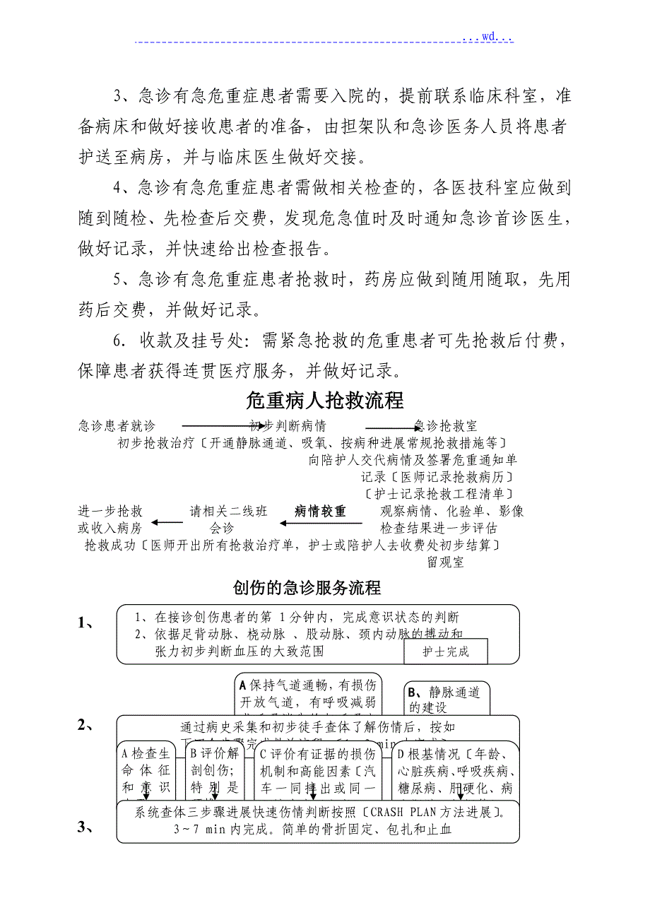 急诊服务流程与规范_第2页