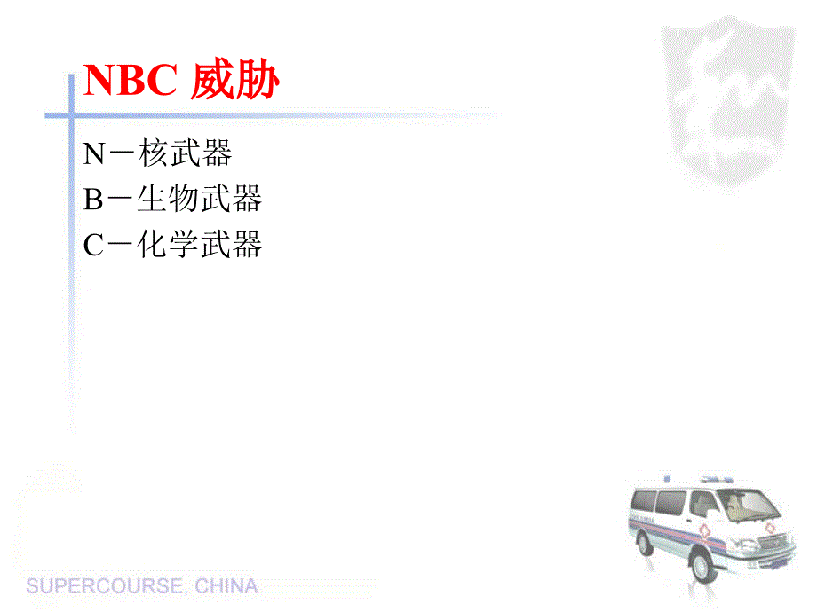 应对恐怖袭击的公共卫生反应准备篇_第3页