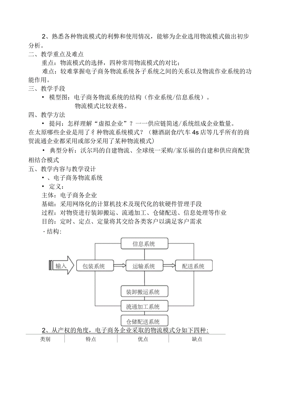 电子商务物流管理教案课程物流运输行业_第3页